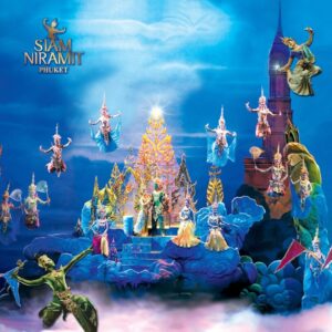 บรรยากาศและการแสดงของ Siam Niramit Phuket