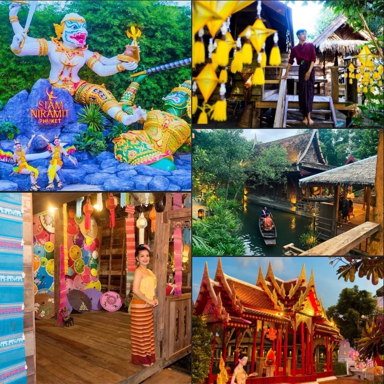 สถาปัตยกรรมไทยภายในสยามนิรมิต ภูเก็ต