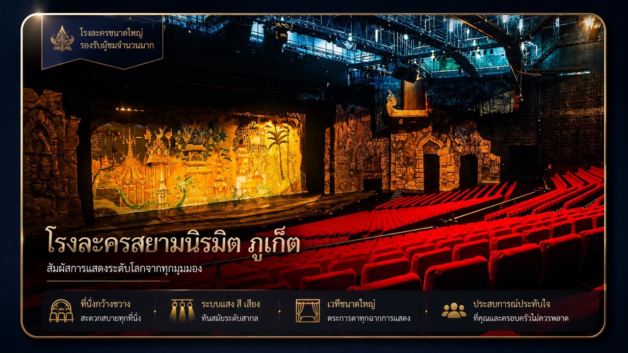 ในโรงละคร สยามนิรมิต ภูเก็ต